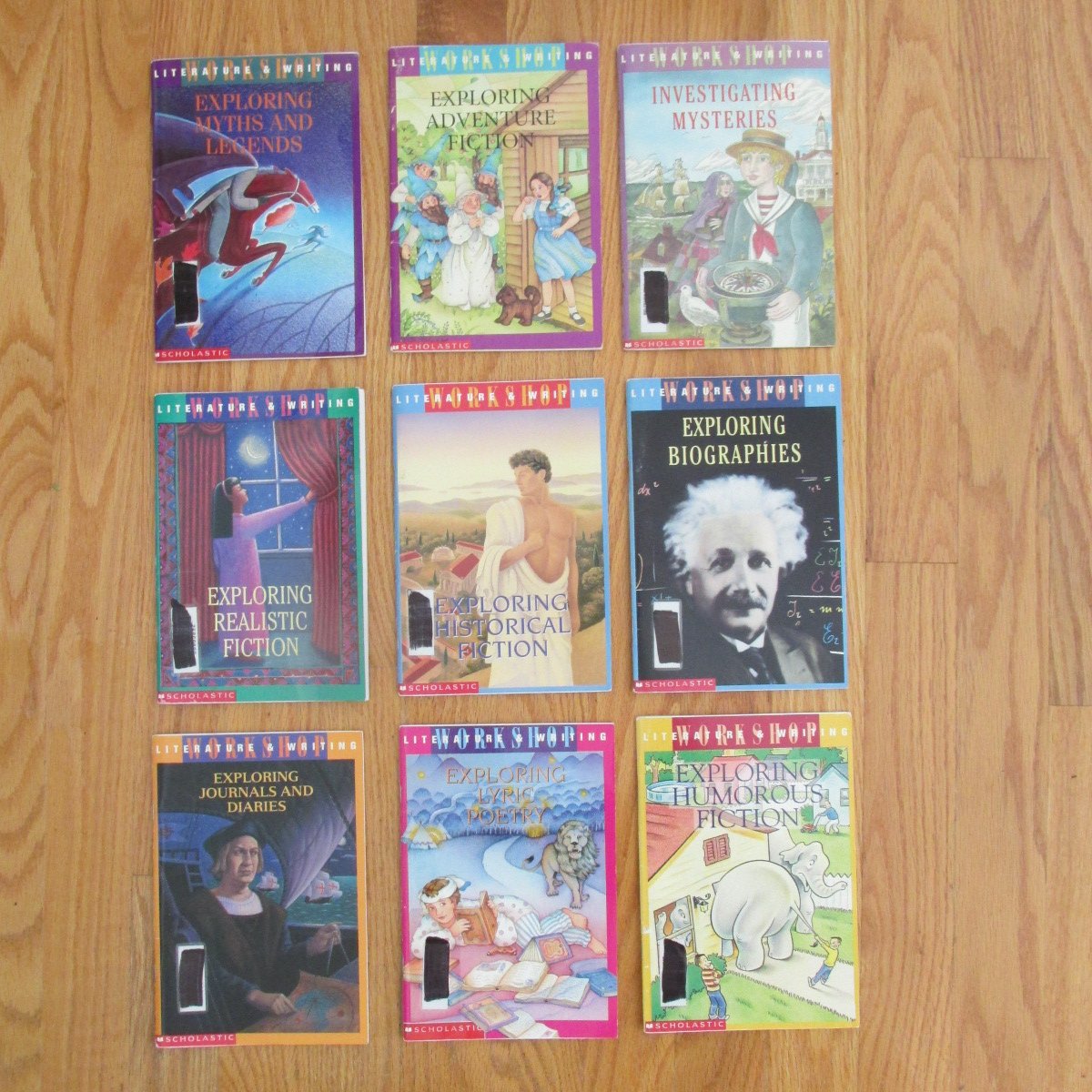 SCHOLASTIC LITERATURE & WRITING WORKSHOP 9 BOOK SET GRADES 4 5 6 7