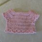 AMERICAN GIRL 18" DOLL CLOTHES PINK SHRUG SWEATER SHORT SLEEVE CARDIGAN TOP MOLLY EMILY NEW