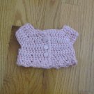 AMERICAN GIRL 18" DOLL CLOTHES PINK SHRUG CROP SWEATER SHORT SLEEVE CARDIGAN MOLLY EMILY NEW