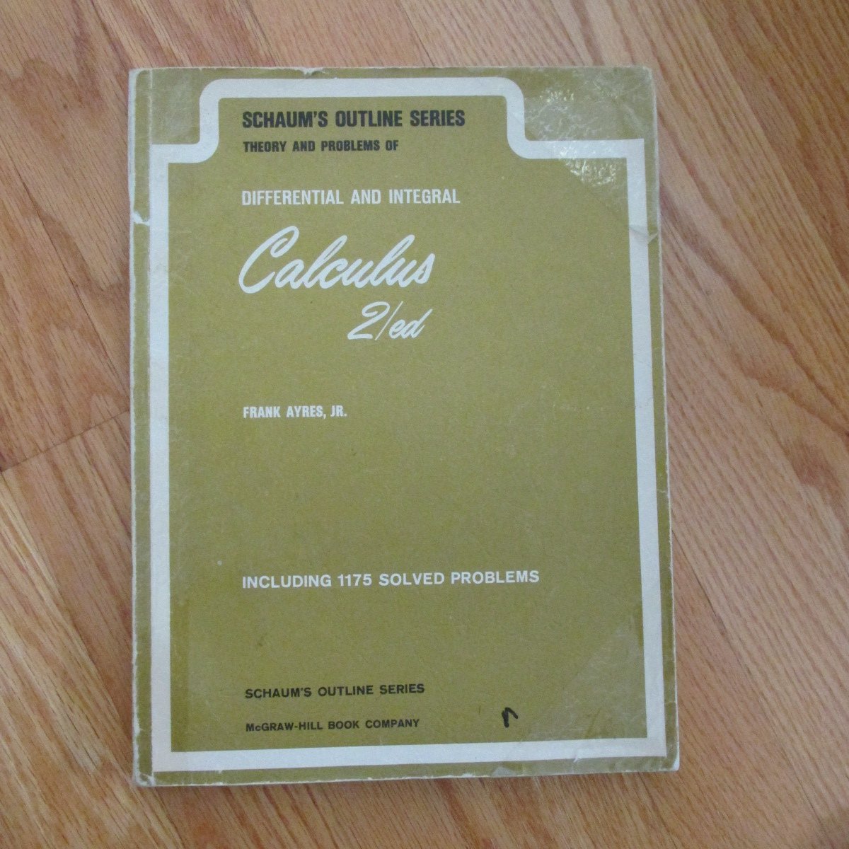 THEORY AND PROBLEMS DIFFERENTIAL AND INTEGRAL CALCULUS BOOK 2ND EDITION