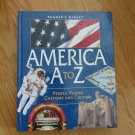 READER'S DIGEST AMERICA A TO Z 1997 HISTORY TRIVIA HC BOOK PEOPLE PLACES CUSTOMS