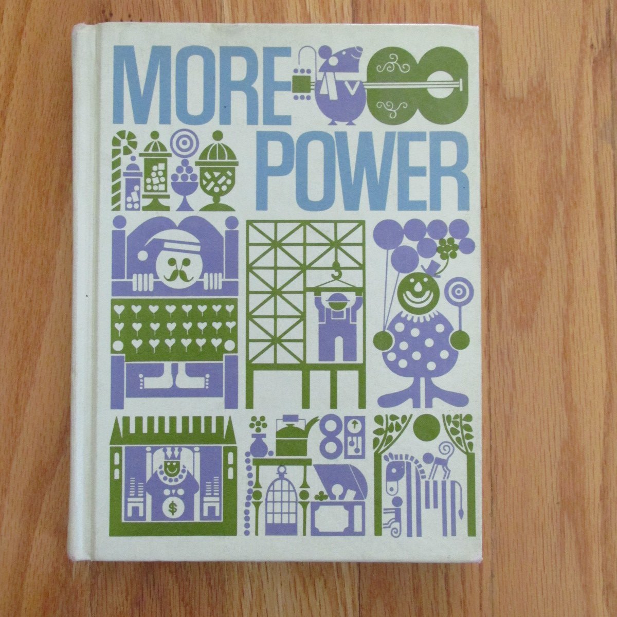 MORE POWER LITERATURE READER BOOK HC OPEN HIGHWAYS SCOTT FORESMAN 1968