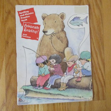 CELEBRATE READING BOOK SPELLING AND PHONICS PRACTICE GRADE 2 SCOTT FORESMAN 1995