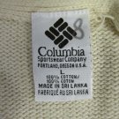 COLUMBIA WOMEN'S SIZE L SWEATER IVORY CARDIGAN