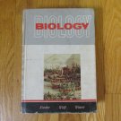 BIOLOGY BOOK HIGH SCHOOL KROEBER WOLFF WEAVER HC 1960
