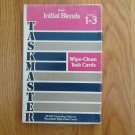 VINTAGE TASKMASTER BASIC INITIAL BLENDS CARDS GRADES 1 2 3 1976