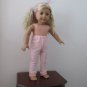 AMERICAN GIRL 18" DOLL CLOTHES PANTS PINK LEGGINGS ATHLETIC NEW
