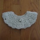 AMERICAN GIRL 18" DOLL CLOTHES WHITE SHRUG SWEATER CAPELET NEW