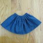 AMERICAN GIRL 18" DOLL CLOTHES BLUE DENIM SKIRT # 19 MY LIFE OF FAITH MARYELLEN NEW
