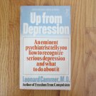 UP FROM DEPRESSION BOOK LEONARD CAMMER 1969