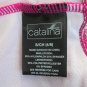 CATALINA WOMEN'S SIZE S (4 / 6) SWIM TOP FUCHSIA PINK TANKINI BRA SPAGHETTI STRAPS NWT