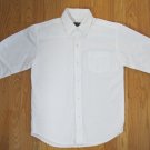 IN DESIGN BOY'S SIZE M SHIRT WHITE OXFORD BUTTON DOWN LONG SLEEVE TOP