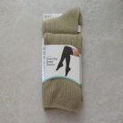 RAMPAGE FASHION SOCKS WOMEN'S SIZE 9 - 11 OVER THE KNEE HIGH BOOT TAN RIBBED NEW