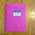 U STYLE COMPOSITION NOTE BOOK COLLEGE RULED 100 SHEETS GROOVY PINK VINYL COVER NEW
