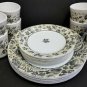 VINTAGE CORNING WARE CORELLE YELLOW GRAY DINNER PLATE CHARLOTTE REPLACEMENT DISHES