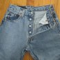 LEVI'S 501 WOMEN'S JUNIOR'S SIZE 25 X 30 JEANS BUTTON FLY STONE WASHED VINTAGE CLASSIC MEN'S