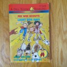 PEE WEE SCOUTS LUCKY DOG DAYS BOOK JUDY DELTON DELL YOUNG YEARLING 1988