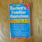 BARTLETT'S FAMILIAR QUOTATIONS BOOK JOHN PERMA BOOK 1960
