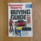 CONSUMER REPORTS BUYING GUIDE BOOK 1997