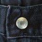 LEE RETRO RIDERS GIRL'S SIZE 12 R JEANS DARK BLUE PINK DENIM FLARE LEGS USA MADE