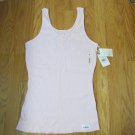 AUTHENTIC RUGGED CO. WOMEN'S SIZE L PINK SCOOP NECK TANK TOP SLEEVELESS RIBBED KNIT SHIRT NWT