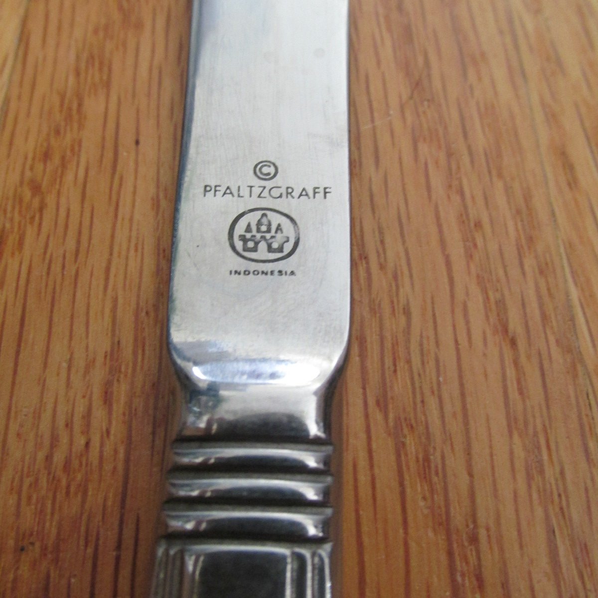 PFALTZGRAFF STAINLESS 18 / 0 STURBRIDGE FLATWARE SET of 2 OUTLINE EDGE SILVERWARE REPLACEMENT