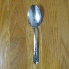 STAINLESS USA FLATWARE UNKNOWN PATTERN 1 SERVING SPOON FLUTED SILVERWARE REPLACEMENT