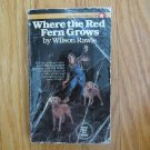 WHERE THE RED FERN GROWS BOOK WILSON RAWLS BANTAM 1984 CLASSIC