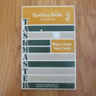 VINTAGE TASKMASTER SPELLING SKILLS LEVEL 2 PART 1 CARDS GRADES 1 2 3 1976