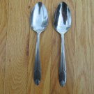 STAINLESS FLATWARE 2 TABLESPOONS UNKNOWN PATTERN SILVERWARE REPLACEMENT