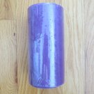 WAX AND WIX PILLAR CANDLE 3 " X 6" LIGHT PURPLE UNSCENTED NEW