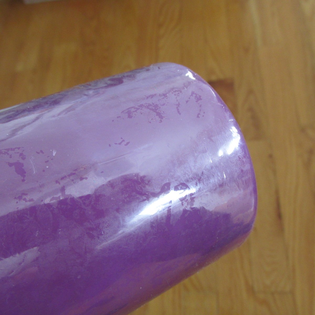 WAX AND WIX PILLAR CANDLE 3 " X 6" LIGHT PURPLE UNSCENTED NEW