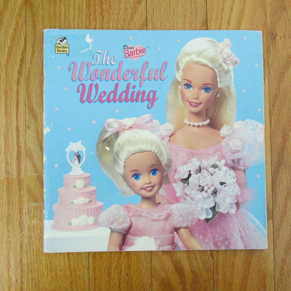 barbie wedding book