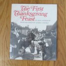 THE FIRST THANKSGIVING FEAST BOOK JOAN ANDERSON HC
