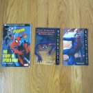 3 BOOK LOT THE STORY OF SPIDER-MAN AGES 7-12 GRADES 2ND - 5TH CHAPTER