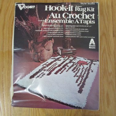 VOGART HOOK IT RUG KIT TREES YARN CRAFT VINTAGE 1970'S USA MADE NEW