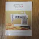 SINGER TOUCH & SEW DELUXE ZIG ZAG INSTRUCTION BOOK MANUAL