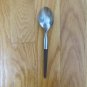 EKCO ETERNA STAINLESS FLATWARE LE JOYA 2 PC SET KNIFE, SPOON SILVERWARE DANISH MODERN FAUXWOOD