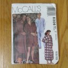 McCALL'S 6306 UNISEX MEN'S WOMEN'S SIZE XL, XXL PAJAMAS NIGHTSHIRT SEWING PATTERN NEW