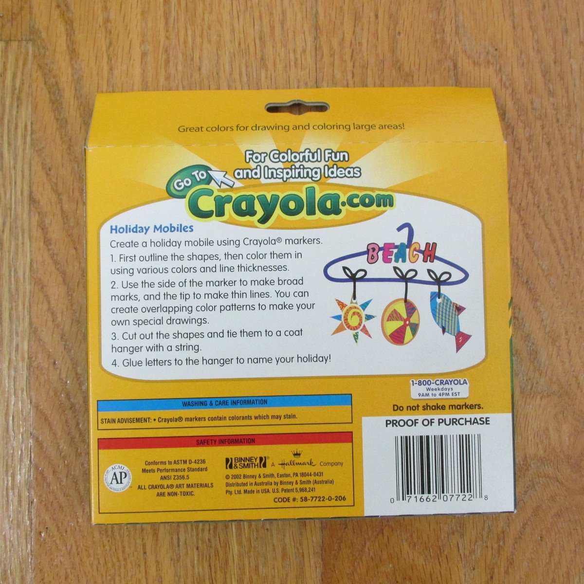 CRAYOLA 10 COUNT MARKERS NON TOXIC CLASSIC COLORS SCHOOL NEW