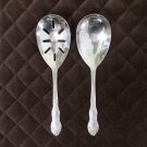 STAINLESS FLATWARE CHINA 18 / 0 SET of 2 SPOONS SILVERWARE REPLACEMENT