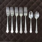 ONEIDA STAINLESS FLATWARE ASHMORE 7 PIECE SET SILVERWARE REPLACEMENT or CHOICE