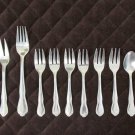 EDELSTAHL ROSTFREI 18 / 10 STAINLESS FLATWARE SET of 9 SILVERWARE REPLACEMENT GERMANY