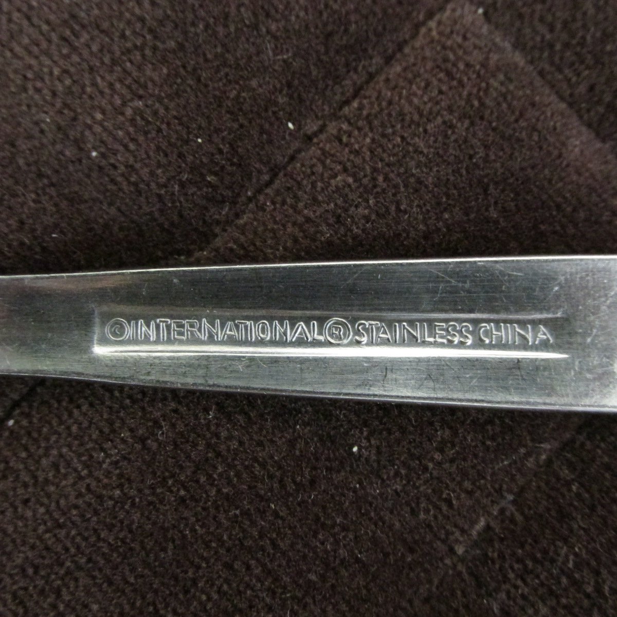 INTERNATIONAL STAINLESS CHINA FLATWARE PALISADES 7 PIECE SET SILVERWARE