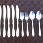ROGERS STAINLESS KOREA FLATWARE sea pearl 20 pc SET SILVERWARE REPLACEMENT RARE