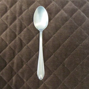 HAMPTON STAINLESS CHINA FLATWARE CLASSY ANASTASIA SET of 2 SERVING SPOONS SILVERWARE REPLACEMENT