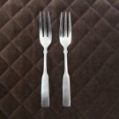 STAINLESS FLATWARE     2 DINNER FORKS SILVERWARE REPLACEMENT