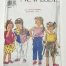 NEW LOOK # 6691 GIRL'S SIZE 3 4 5 6 7 8 RETRO 80'S 90'S MOM JEANS SEWING PATTERN