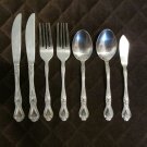 STANLEY ROBERTS ROGERS STAINLESS CHINA FLATWARE PRECIOUS ROSE SET of 27 SILVERWARE REPLACEMENT