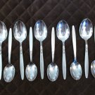 AMEFA STAINLESS HOLLAND FLATWARE TULIP TIME SET OF 15 SILVERWARE REPLACEMENT